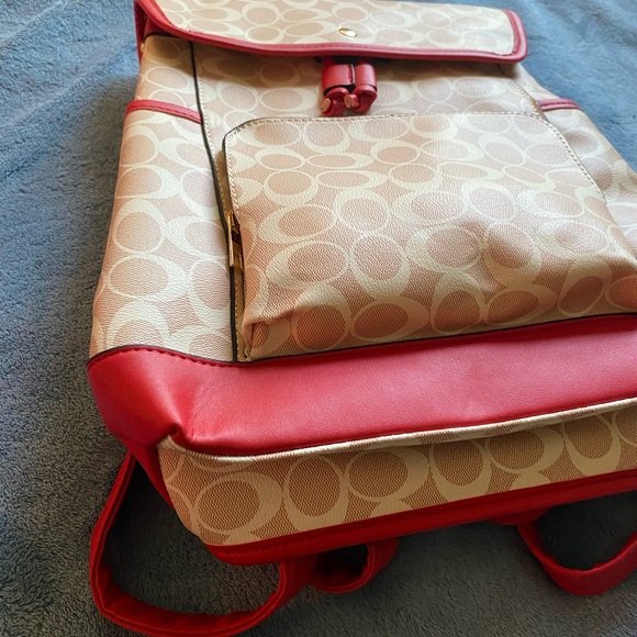 BEST SELLER Chic Red Fashion Backpack - Picture 9 of 11